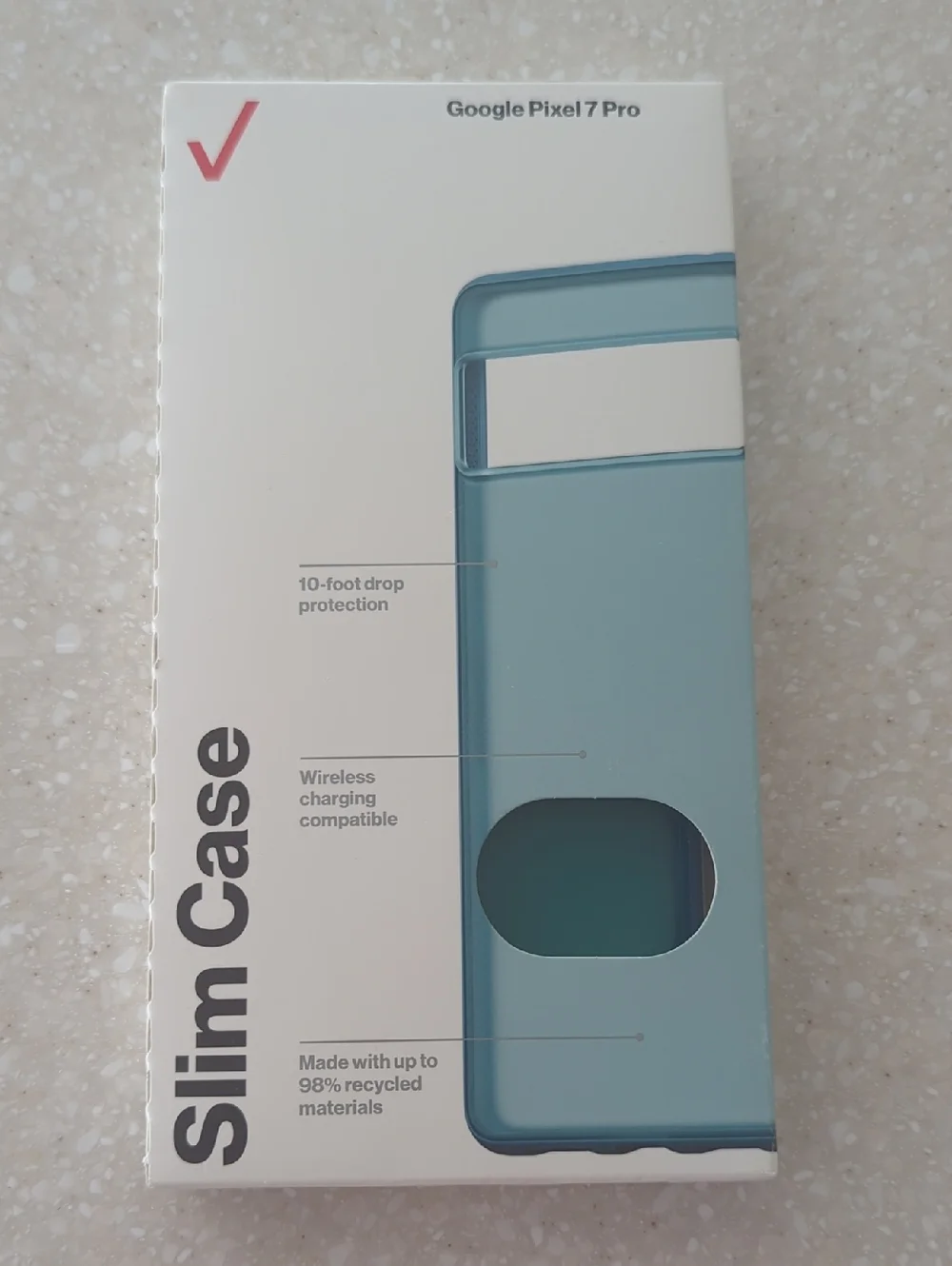 Google Pixel 7 Pro Slim Case - Teal Blue